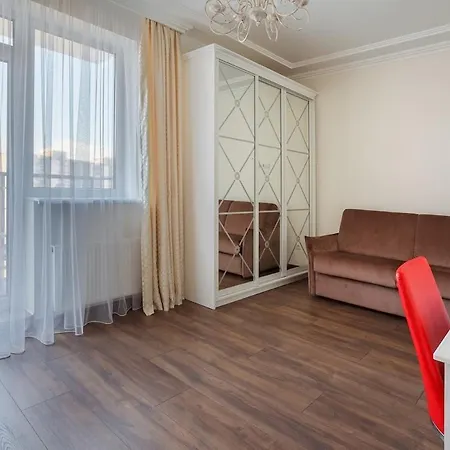 דירה Two-room With Balcony And View